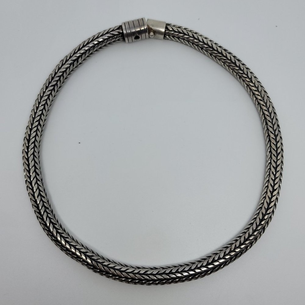 Bali Style Sterling Necklace by Suarti - Picture 3 of 5